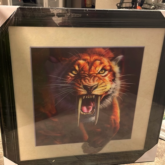 Big Boss Wall Decor 3d Tiger Picture Frame Poshmark